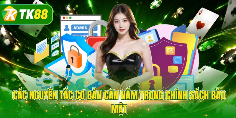 Các nguyên tắc cơ bản cần nắm trong chính sách bảo mật